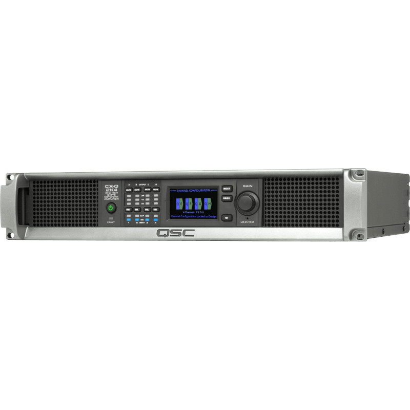 CX-Q - FlexAmp 2000W-4ch/8Ω ou 100V (Q-Lan) CX-Q - FlexAmp 2000W-4ch/8Ω ou 100V (Q-Lan)