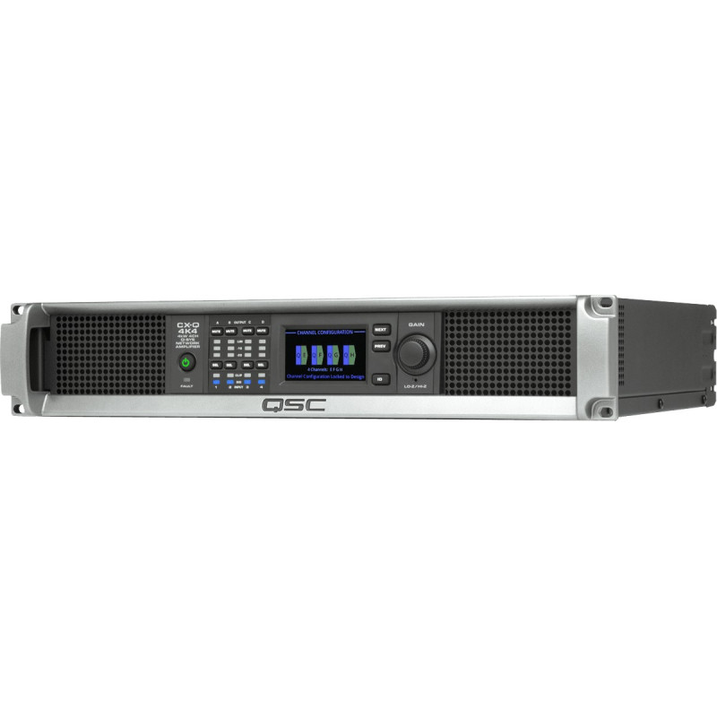 CX-Q - FlexAmp 4000W-4ch/8Ω ou 100V (Q-Lan) CX-Q - FlexAmp 4000W-4ch/8Ω ou 100V (Q-Lan)