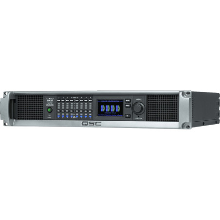 CX-Q - FlexAmp 8000W-8ch/8? ou 100V (Q-Lan) CX-Q - FlexA QSC SYSTEMS