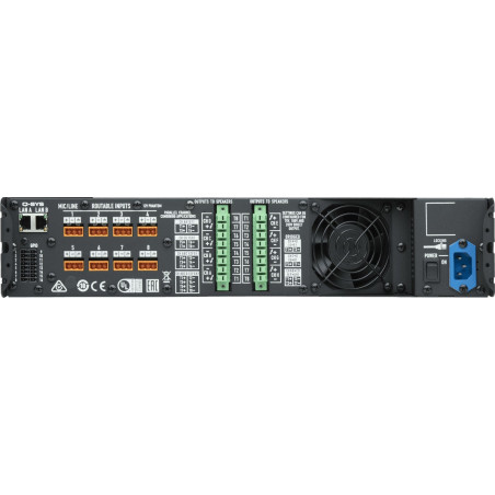 CX-Q - FlexAmp 8000W-8ch/8? ou 100V (Q-Lan) CX-Q - FlexA
