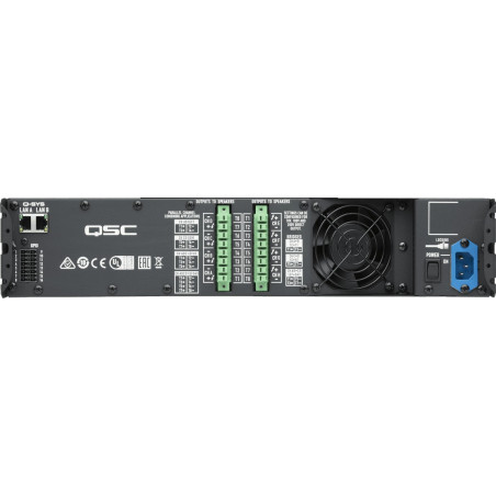 CX-Q - FlexAmp 8000W-8ch/8? ou 100V (s. E/S) CX-Q - Flex