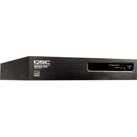 SPA - Ampli 2x 60W/8Ohms 250W/100V Energy Star SPA - Amp QSC SYSTEMS