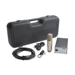 NTK - Micro à lampe cardioïde avec alim externe Micro à Rode