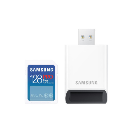 SD Card PRO Plus (2023) 128GB inkl. USB-Kartenleser
