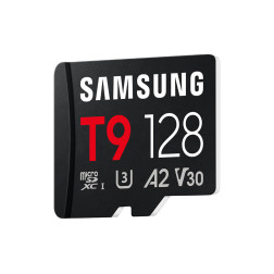 microSD Card T9 128 GB inclues Lecteur de carte USB