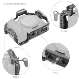 4977 HawkLock Quick Release Cage for Canon EOS R5 Mark II
