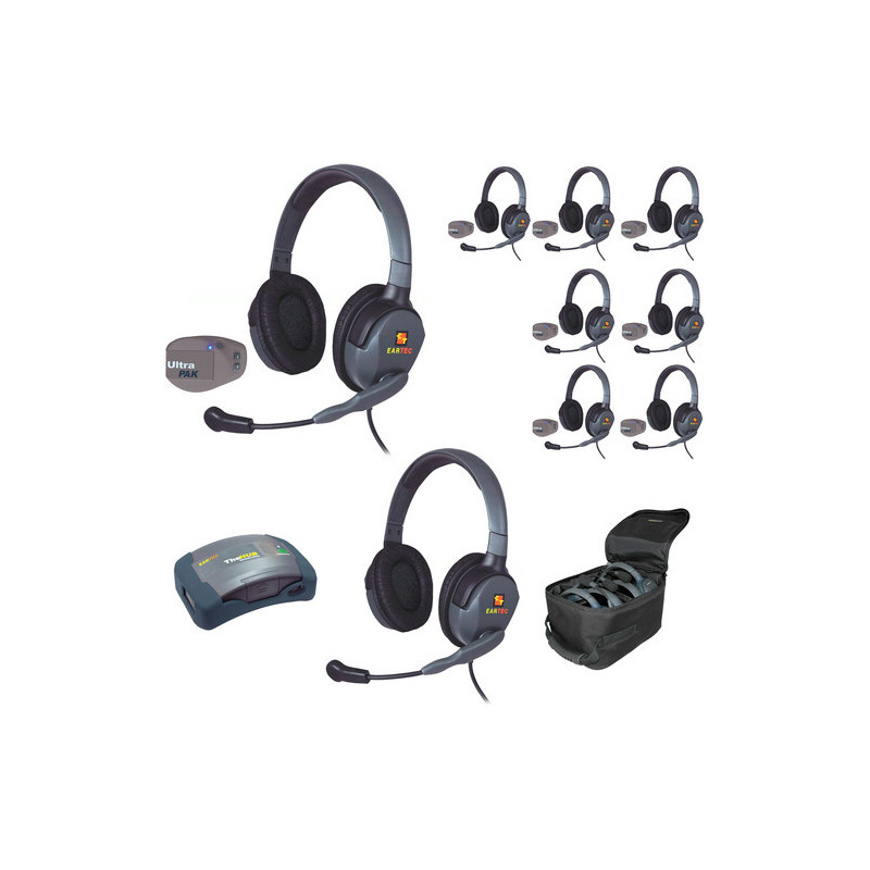 UPMX4GD9 UltraPAK 9-Person HUB Intercom System with Max4
