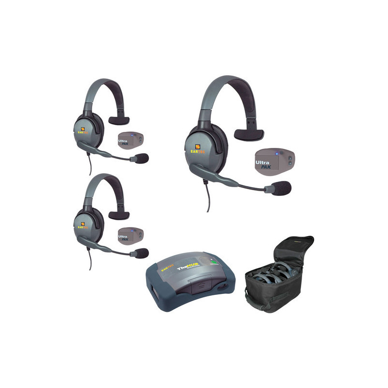 UPMX4GS3 UltraPAK 3-Person HUB Intercom System with Max4