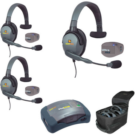 UPMX4GS3 UltraPAK 3-Person HUB Intercom System with Max4