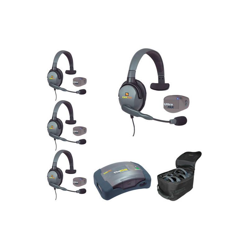 UPMX4GS4 UltraPAK 4-Person HUB Intercom System with Max4