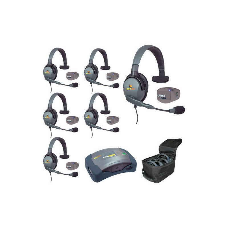 UPMX4GS6 UltraPAK 6-Person HUB Intercom System with Max4