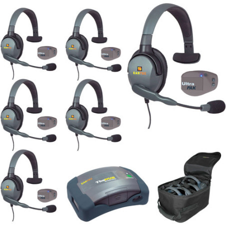 UPMX4GS6 UltraPAK 6-Person HUB Intercom System with Max4
