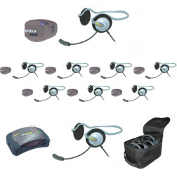 UltraPAK UPMON9 UltraPAK 9-Person HUB Intercom System wi