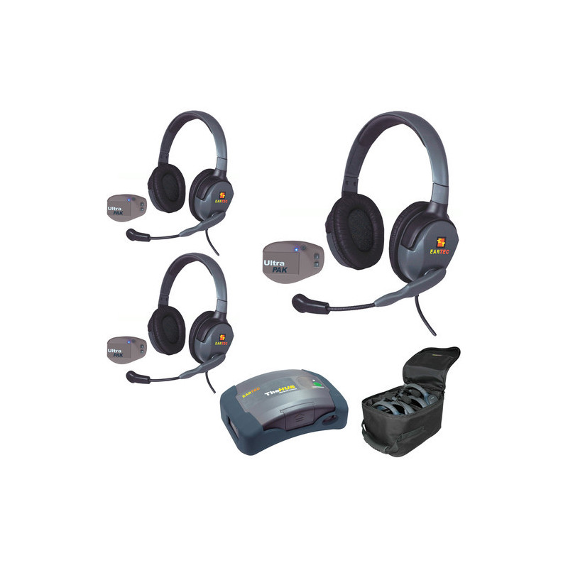 UPMX4GD3 UltraPAK 3-Person HUB Intercom System with Max4