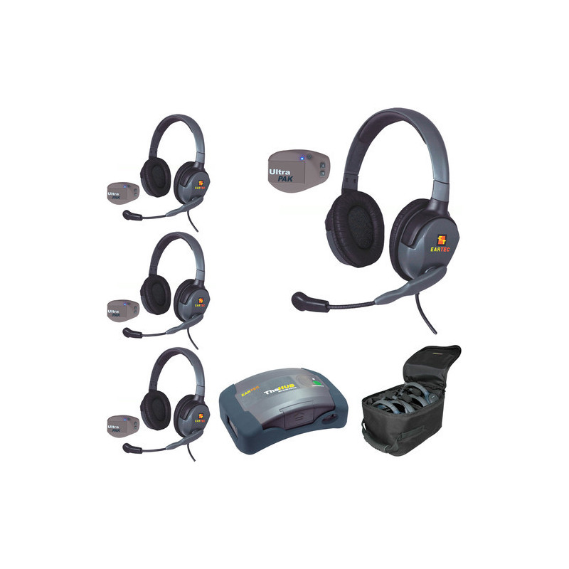UPMX4GD4 UltraPAK 4-Person HUB Intercom System with Max4