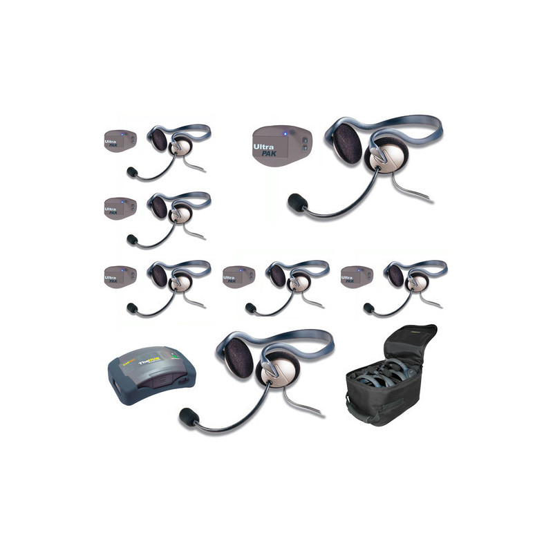 UltraPAK UPMON7 UltraPAK 7-Person HUB Intercom System wi
