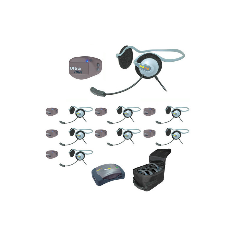 UltraPAK UPMON8 UltraPAK 8-Person HUB Intercom System wi