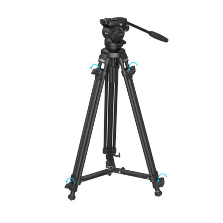 4685 Lightweight Video Carbon Fiber Tripod Kit AD-50