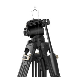 4686 Heavy-Duty Fluid Head Tripod Kit AD-01S