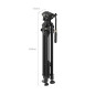 5201 AD-50 Max Video Carbon Fiber Tripod