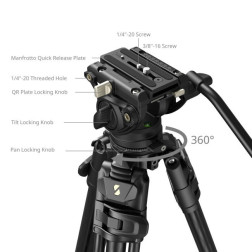 5201 AD-50 Max Video Carbon Fiber Tripod