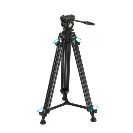 5440 AD14 Heavy-Duty Aluminum Alloy Tripod