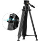 5442 FSD14 FreeSpeed Heavy-Duty Aluminum Alloy Tripod