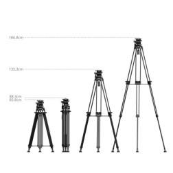5442 FSD14 FreeSpeed Heavy-Duty Aluminum Alloy Tripod