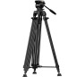 5443 FSD14 FreeSpeed Heavy-Duty Carbon Fiber Tripod