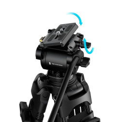 5443 FSD14 FreeSpeed Heavy-Duty Carbon Fiber Tripod