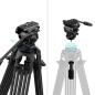 5443 FSD14 FreeSpeed Heavy-Duty Carbon Fiber Tripod
