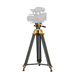 5523 Heavy-Duty Fluid Head Tripod AD-01 (BumbleBee Edition)