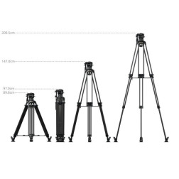 5578 FSD18 FreeSpeed Heavy-Duty Carbon Fiber Tripod