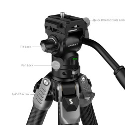 5477 Portable Video Carbon Fiber Tripod AP255Pro