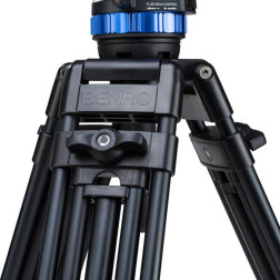 A573TBS6PRO Video tripod S kit double jambe