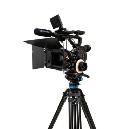 A673TMBS8PRO Video tripod S kit double jambe