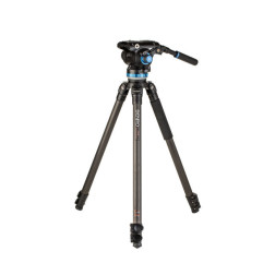 C373FBS8PRO Video tripod kit carbone