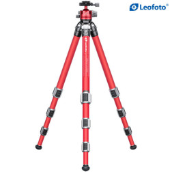 LA-324C LH-40(Red) CNC tripod, Hard anodize