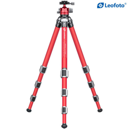 LA-324C LH-40(Red) CNC tripod, Hard anodize