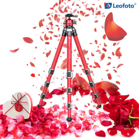 LA-324C+LH-40(Red) CNC tripod, Hard anodize