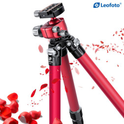 LA-324C LH-40(Red) CNC tripod, Hard anodize