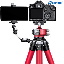 LA-324C LH-40(Red) CNC tripod, Hard anodize