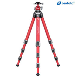 LA-284C LH-30(Red) CNC tripod, Hard anodize