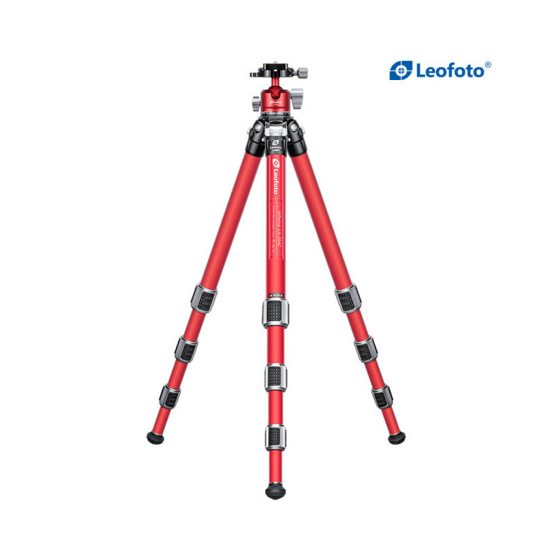 LA-284C+LH-30(Red) CNC tripod, Hard anodize LA-284C+LH-30(Red) CNC tripod, Hard anodize