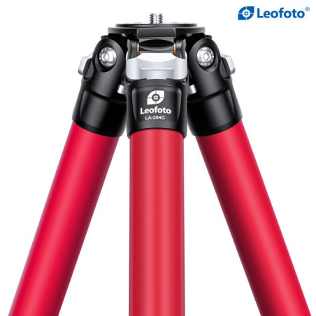 LA-284C+LH-30(Red) CNC tripod, Hard anodize