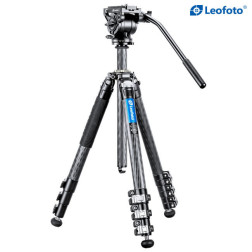 LV-324C BV-10 Flip lock carbon fiber tripod