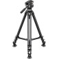 LVC-253C+BV-20 Carbon fiber twin leg tripod LVC-253C+BV-20 Carbon fiber twin leg tripod