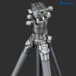 LG-324C+LH-40R(Silver) CNC tripod