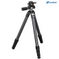 SA-324C+MH-40S CNC tripod, Hard anodize SA-324C+MH-40S CNC tripod, Hard anodize
