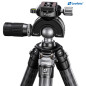 SA-324C+MH-40S CNC tripod, Hard anodize SA-324C+MH-40S CNC tripod, Hard anodize